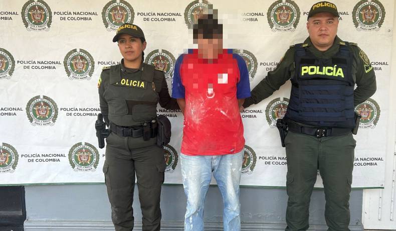 Capturado en Saldaña, sujeto requerido por violencia intrafamiliar 