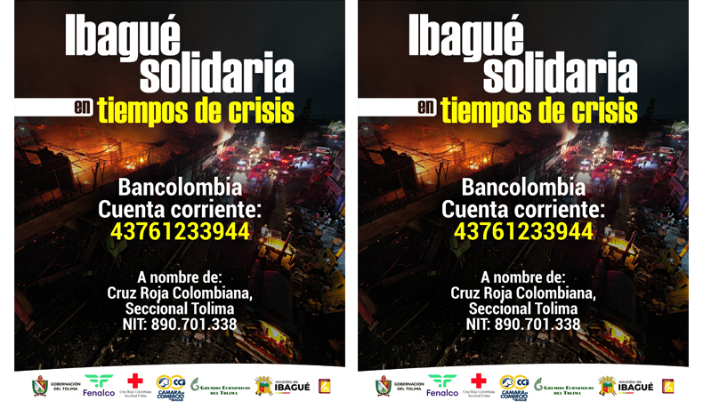 Un llamado a la unión y solidaridad de Colombia