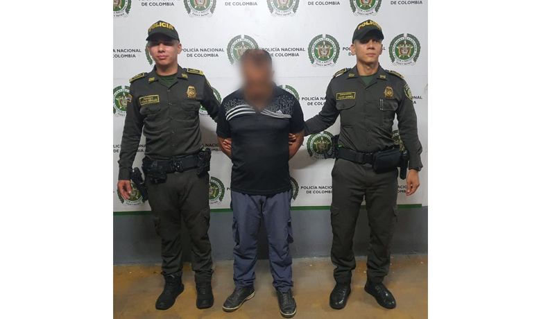 Capturado mediante orden judicial por acceso carnal violento