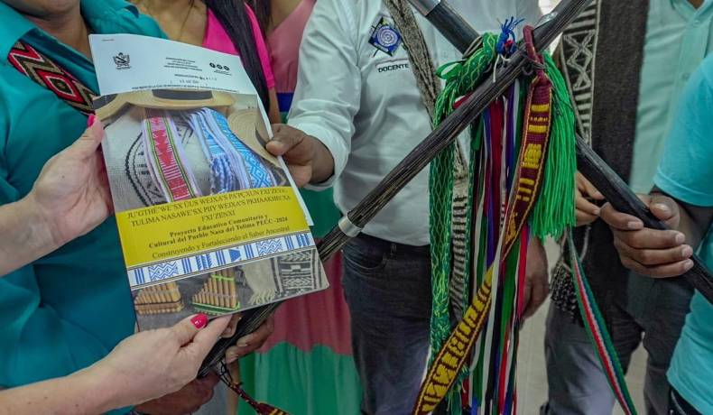 A Instituciones Educativas Nasa del Tolima llega Proyecto Educativo Comunitario y Cultural