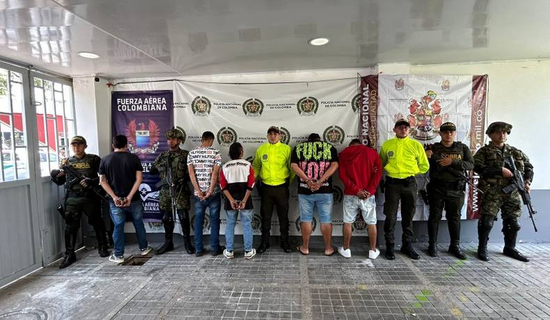 Desarticulados Los Caimanes en Melgar