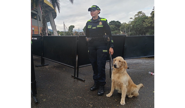 Despliegue seguridad Encuentro Deportes Tolima vs Junior de Barranquilla