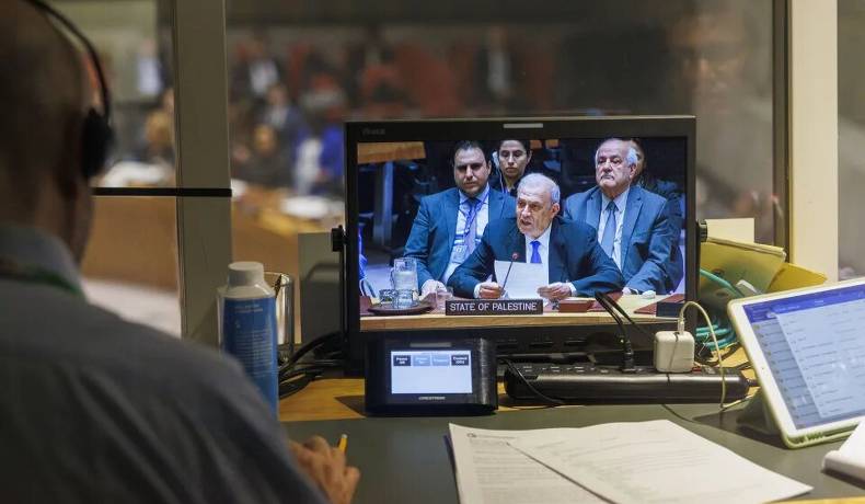 Palestina pide a la ONU una resolución como la que permitió admitir a Israel