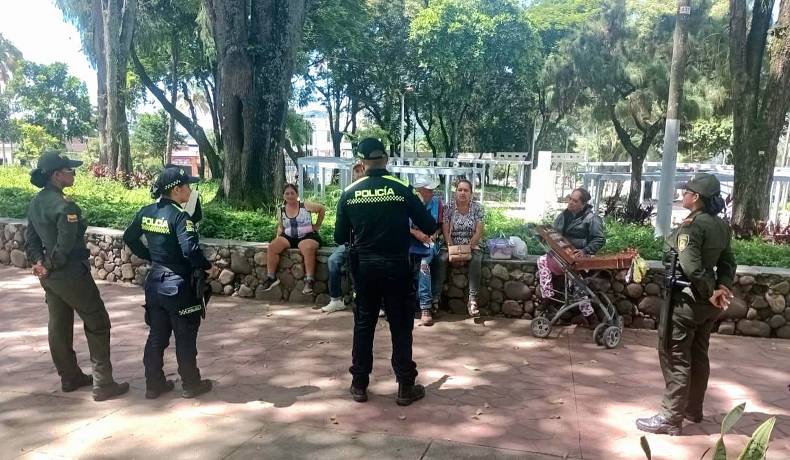 Campaña de sensibilización en el Parque Andrés López de Galarza 