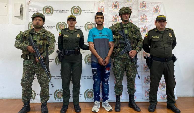 Capturado sujeto que pretendía reclutar a menores de edad en Chaparral
