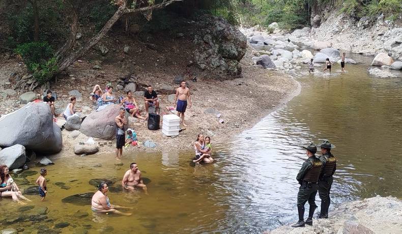 Actividades de disuasión y control en zonas rurales