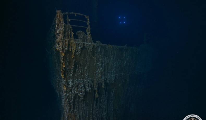 Nueva expedición al Titanic capta en imágenes su inevitable deterioro