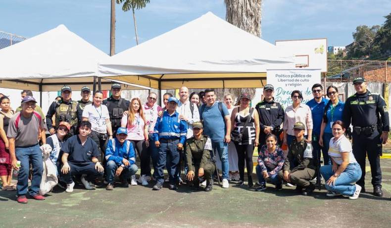 Alcaldía estrenó en el barrio Industrial la estrategia Yo Cuido Mi Comunidad