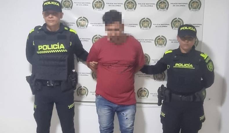 Capturado individuo por porte ilegal de armas y amenazas con fines extorsivos