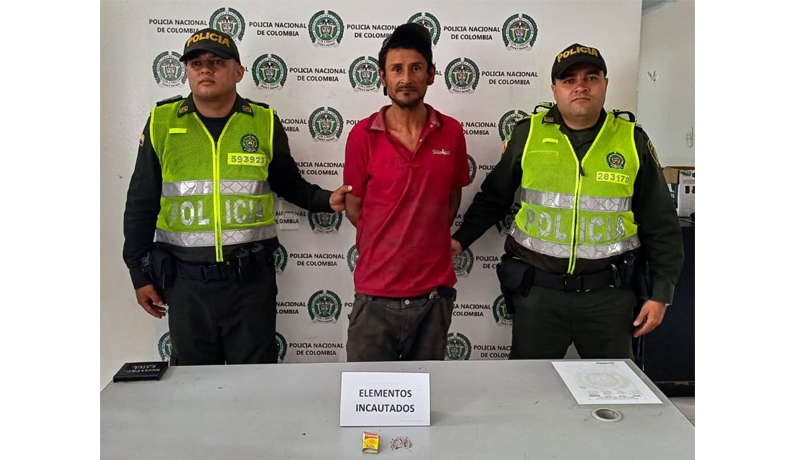 Cuando pretendía provocar un incendio fue capturado por la Policía
