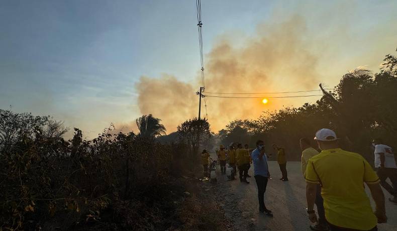 Gobernación articula esfuerzos en el control de los incendios forestales 