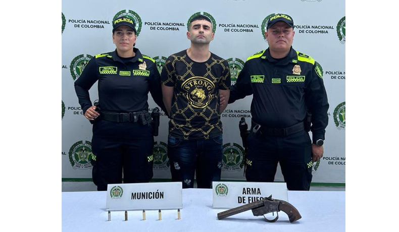 Capturado con arma traumática modificada en el mega parque del barrio Nazaret 