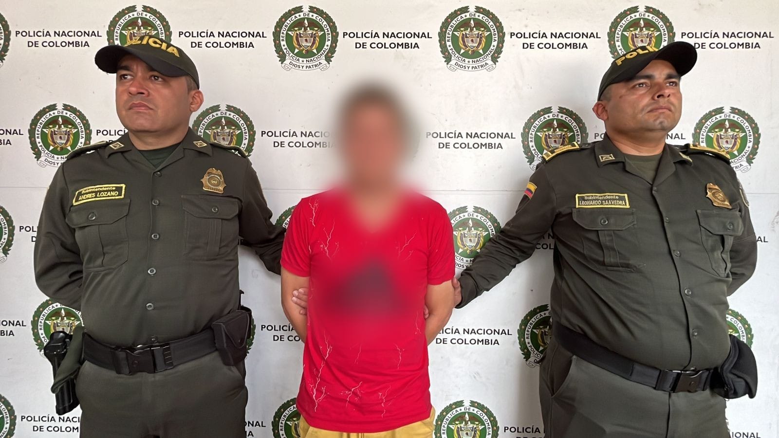 Policía capturó hombre por acceso carnal violento y violencia intrafamiliar agravada 