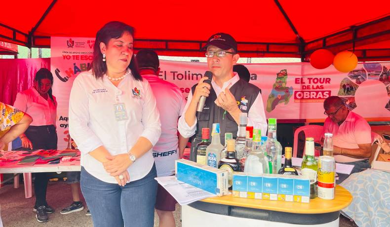 Tour Anticontrabando continúa su recorrido en la capital del Tolima