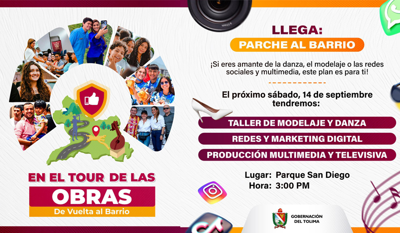 Llega Jóvenes: Parche al Barrio