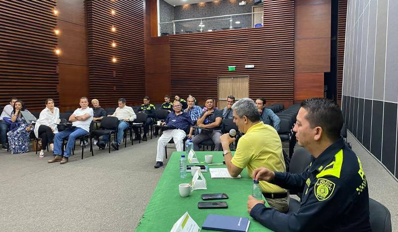 Continúa la estrategia de seguridad para el gremio de taxistas en Ibagué