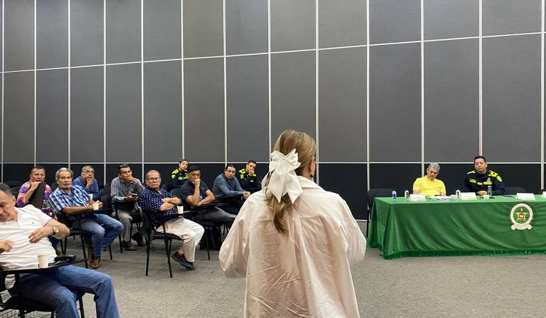 Continúa la estrategia de seguridad para el gremio de taxistas en Ibagué