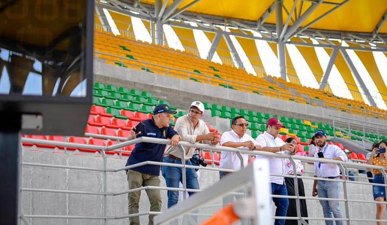 Min Deporte inspeccionó posibles escenarios para Juegos Sudamericanos Escolares.