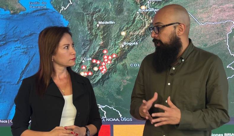 Gobernación llegó hasta la UNGRD para unir esfuerzos y mitigar incendios en el departamento