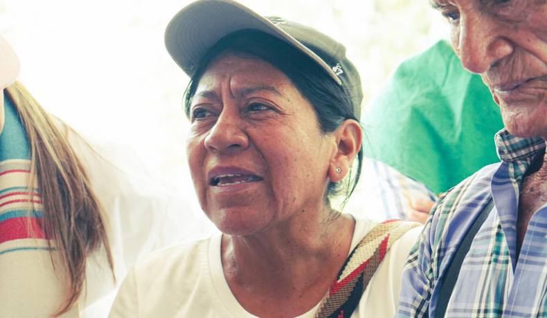 Los natagaimunos no están solos. Vinimos a apoyarlos, vamos a dar la lucha: Gobernadora