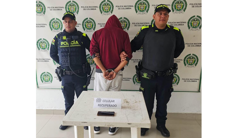 Capturado por extorsión