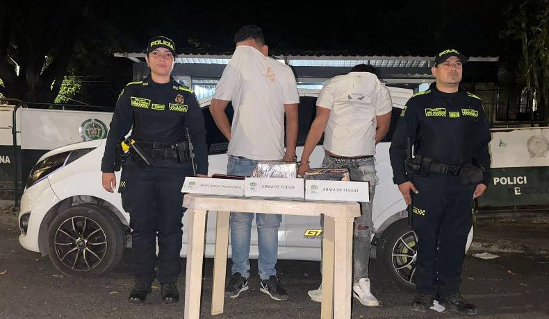 Incautadas armas en operativos en las Comunas 7 y 10 de Ibagué
