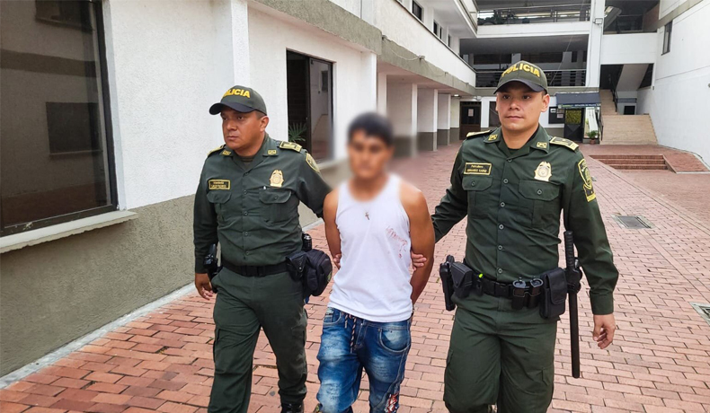 Rápida reacción permitió captura de un hombre luego de cometer un homicidio