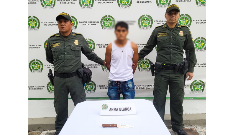 Rápida reacción permitió captura de un hombre luego de cometer un homicidio