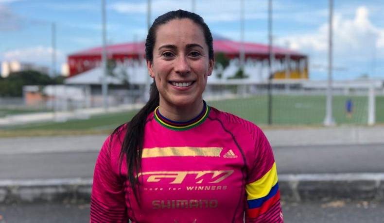 Mariana Pajón volverá a correr en la pista de BMX en Ibagué