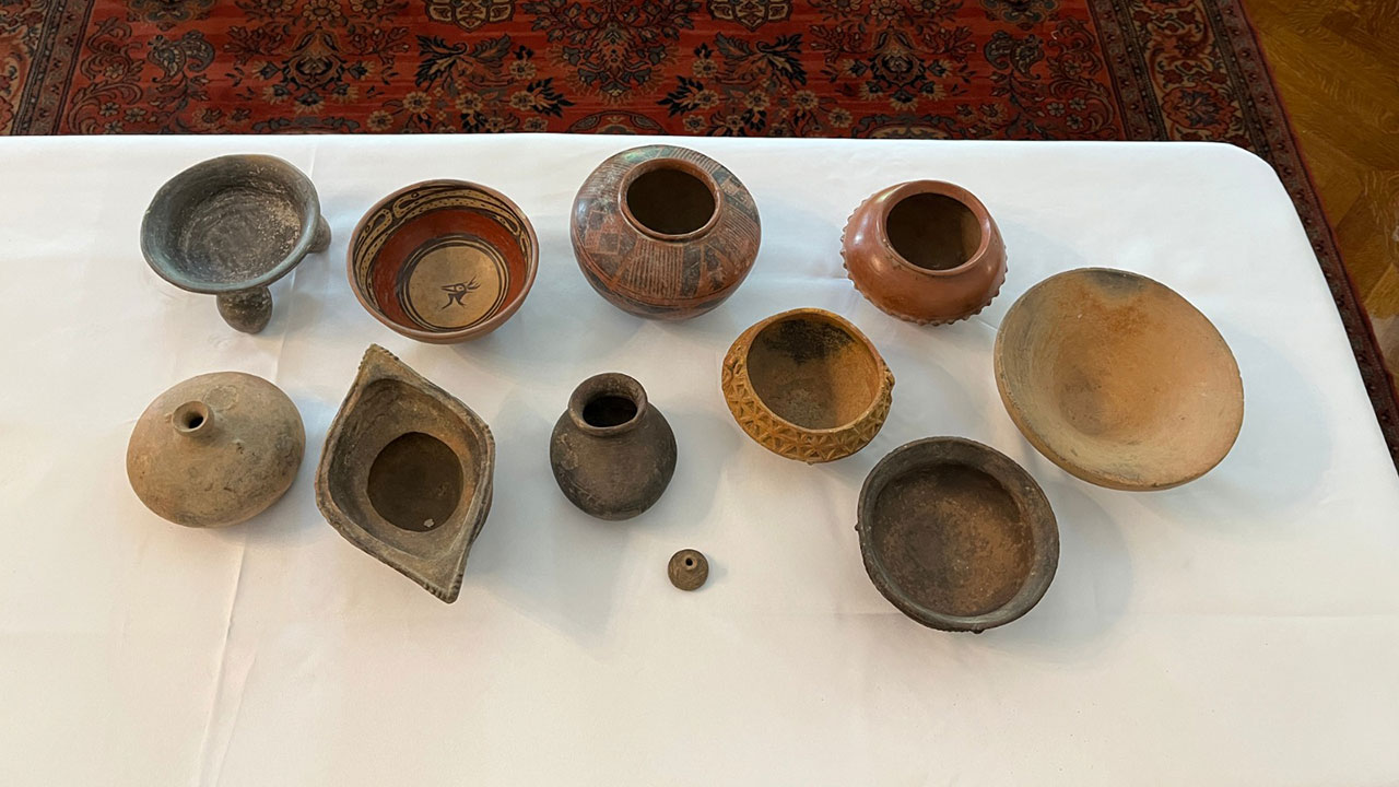 Gobierno recuperó en Estados Unidos 115 bienes culturales colombianos