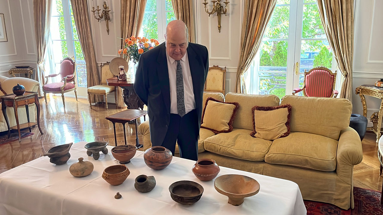 Gobierno recuperó en Estados Unidos 115 bienes culturales colombianos