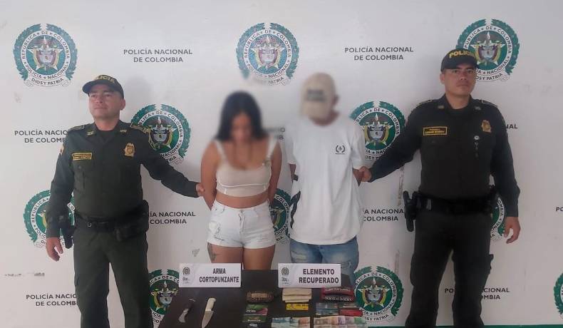 Capturadas dos personas por hurto en el centro de Ibagué