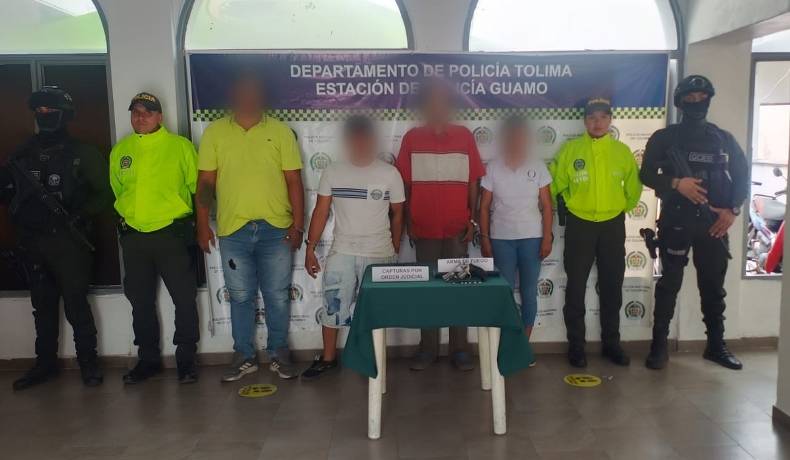 Desarticulada banda Los Cuatreros en el Guamo
