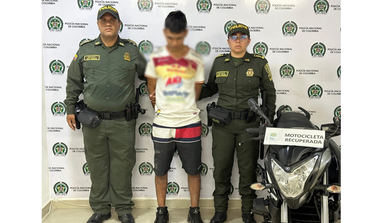 Un capturado y una moto recuperada, gracias a plan candado de la METIB
