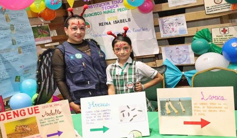A Pasar el cepillo por albercas y depósitos de agua eliminar los criaderos del zancudo 