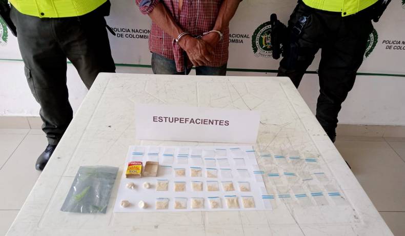 En el Líbano, capturado un sujeto e incautados estupefacientes 