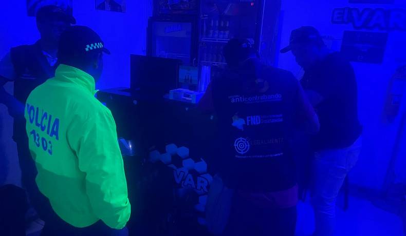 Grupo Operativo Anticontrabando GOAT trabaja por la Rumba Sana en Ibagué