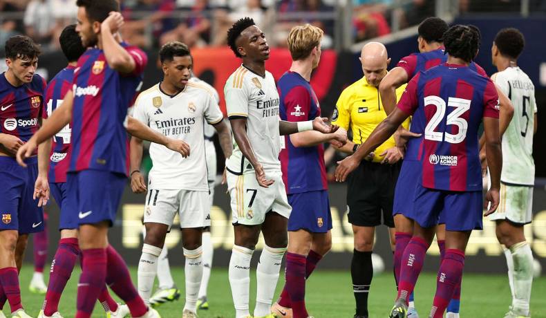 Real Madrid vino de atrás y venció por 3 a 2 al Barcelona en el clásico español