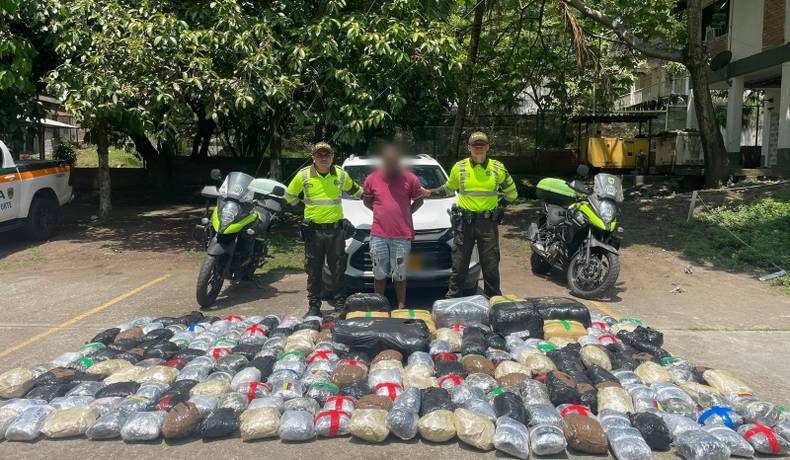 Incautada gran cantidad de estupefacientes en vías del Tolima