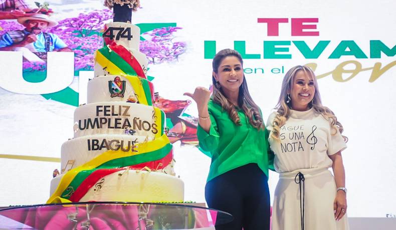 Adriana Matiz y Johana Aranda refrendaron compromisos por Ibagué, en sus 474 años 