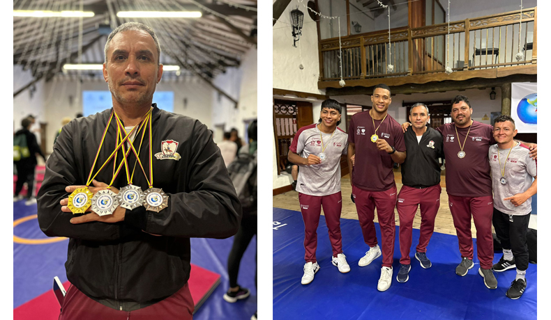 Triunfos y progresos en la primera Copa Colombia de Lucha