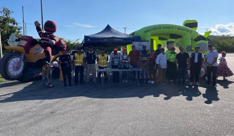 Ibagué 474 años, el Grupo Anticontrabando del Tolima (GOAT) celebró el cumpleaños con los turistas