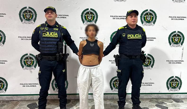 Capturada mujer de 22 años por concierto para delinquir y hurto agravado