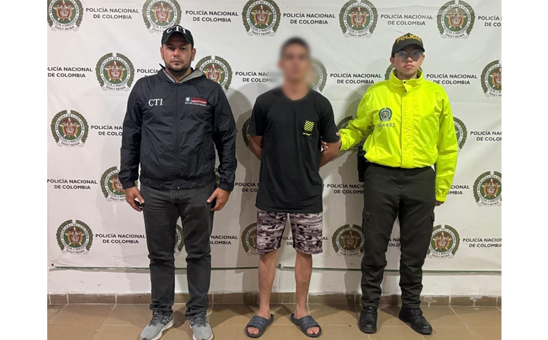 Capturado Kevin en Cota, Cundinamarca, era buscado por homicidio agravado