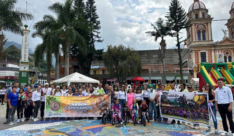 Gobernación del Tolima apoyó la inauguración de los primeros Juegos Campesinos en Cajamarca