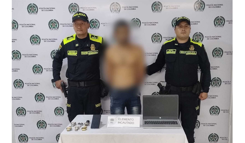Pinina fue capturado en el asentamiento La Mansión por el hurto 