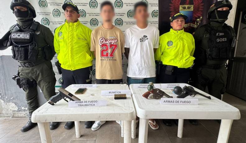 Capturados Veneco y El Ecuatoriano en El Espinal 