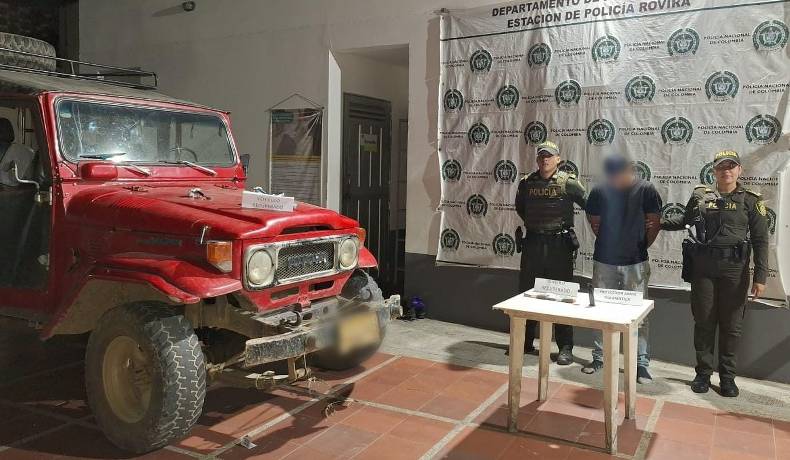 En Rovira, capturado un sujeto y recuperado un vehículo y dinero en efectivo