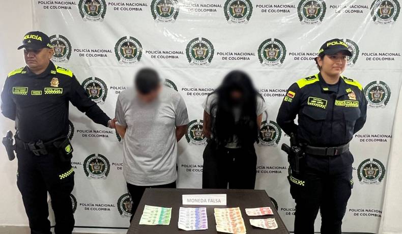 En Mariquita, detenida una pareja e incautada moneda falsa