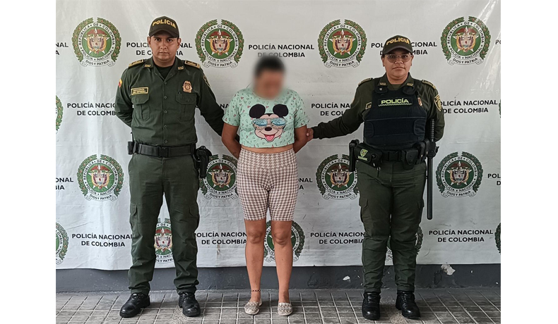 En Melgar fue capturada Sandra, requerida por tráfico de estupefacientes 